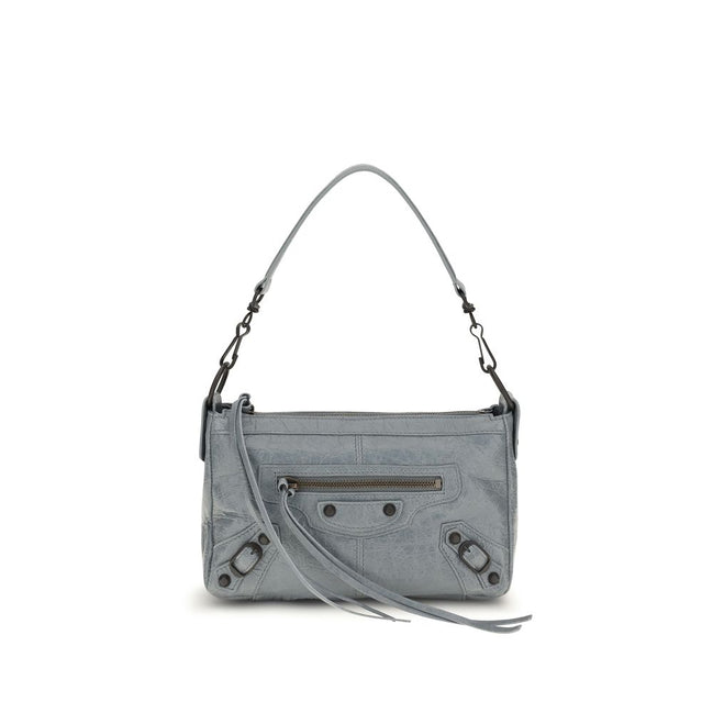 Balenciaga Gray Leather Handbag