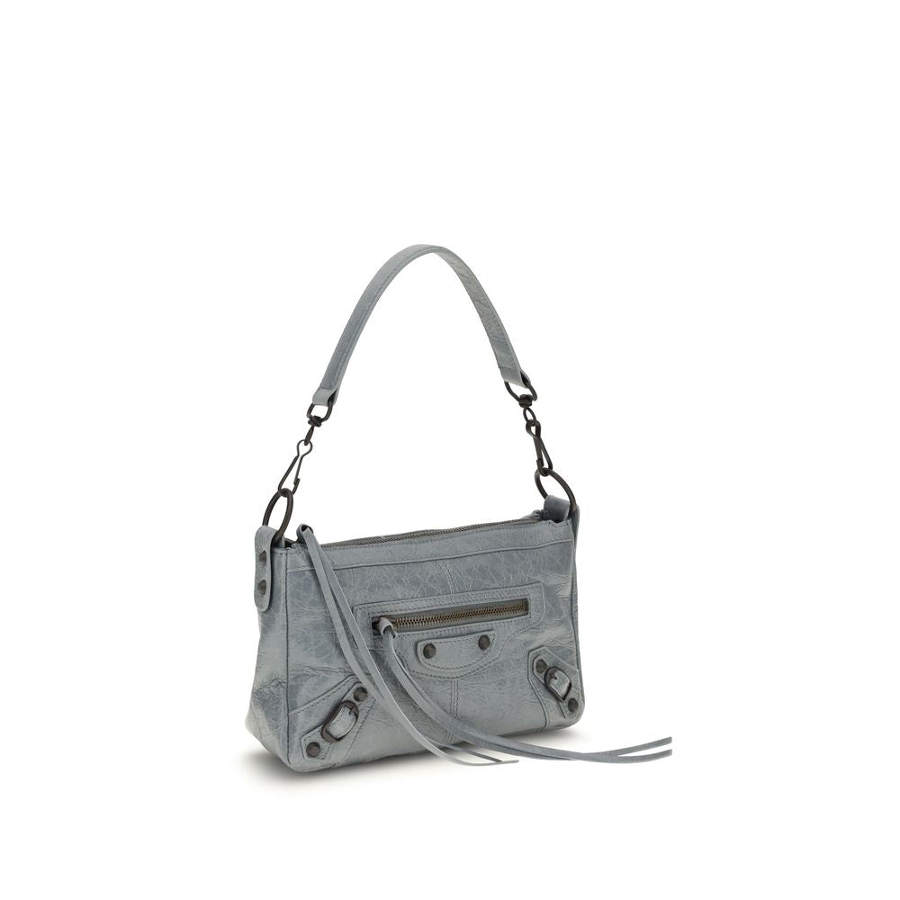 Balenciaga Gray Leather Handbag