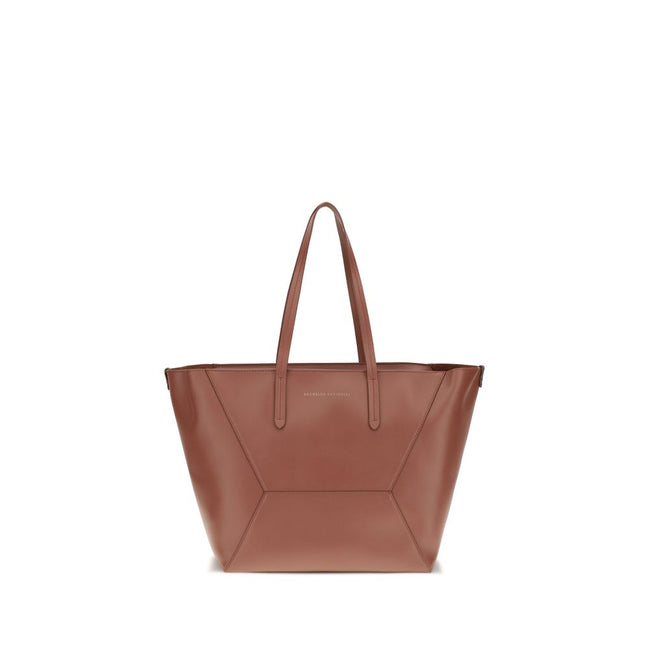Brunello Cucinelli Multicolor Calf Leather Shoulder Bag