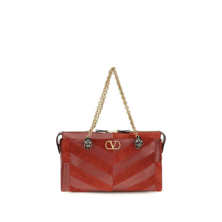 Valentino Garavani Multicolor Calf Leather Shoulder Bag
