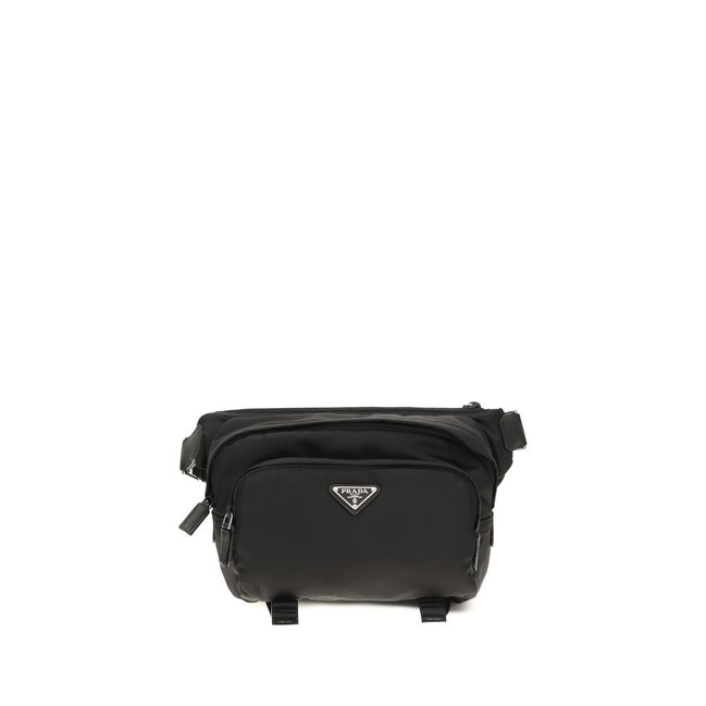 Prada Black Nylon Shoulder Bag