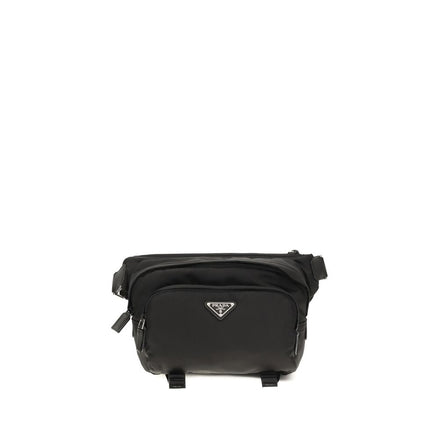 Prada Black Nylon Shoulder Bag