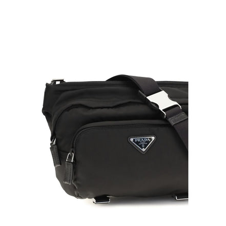 Prada Black Nylon Shoulder Bag