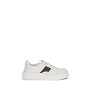 Gucci White Calf Leather Chunky Sneakers