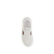 Gucci White Calf Leather Chunky Sneakers