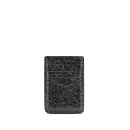 Balenciaga Black Leather Wallet