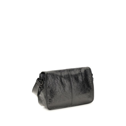 Balenciaga Black Leather Shoulder Bag