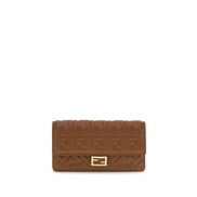 Fendi Brown Calf Leather Wallet