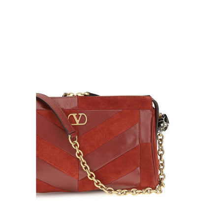 Valentino Garavani Multicolor Calf Leather Shoulder Bag