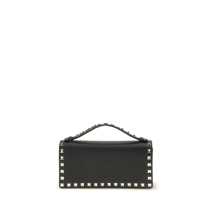 Valentino Garavani Black Calf Leather Wallet