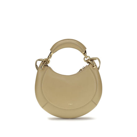 Chloé Beige Calf Leather Shoulder Bag