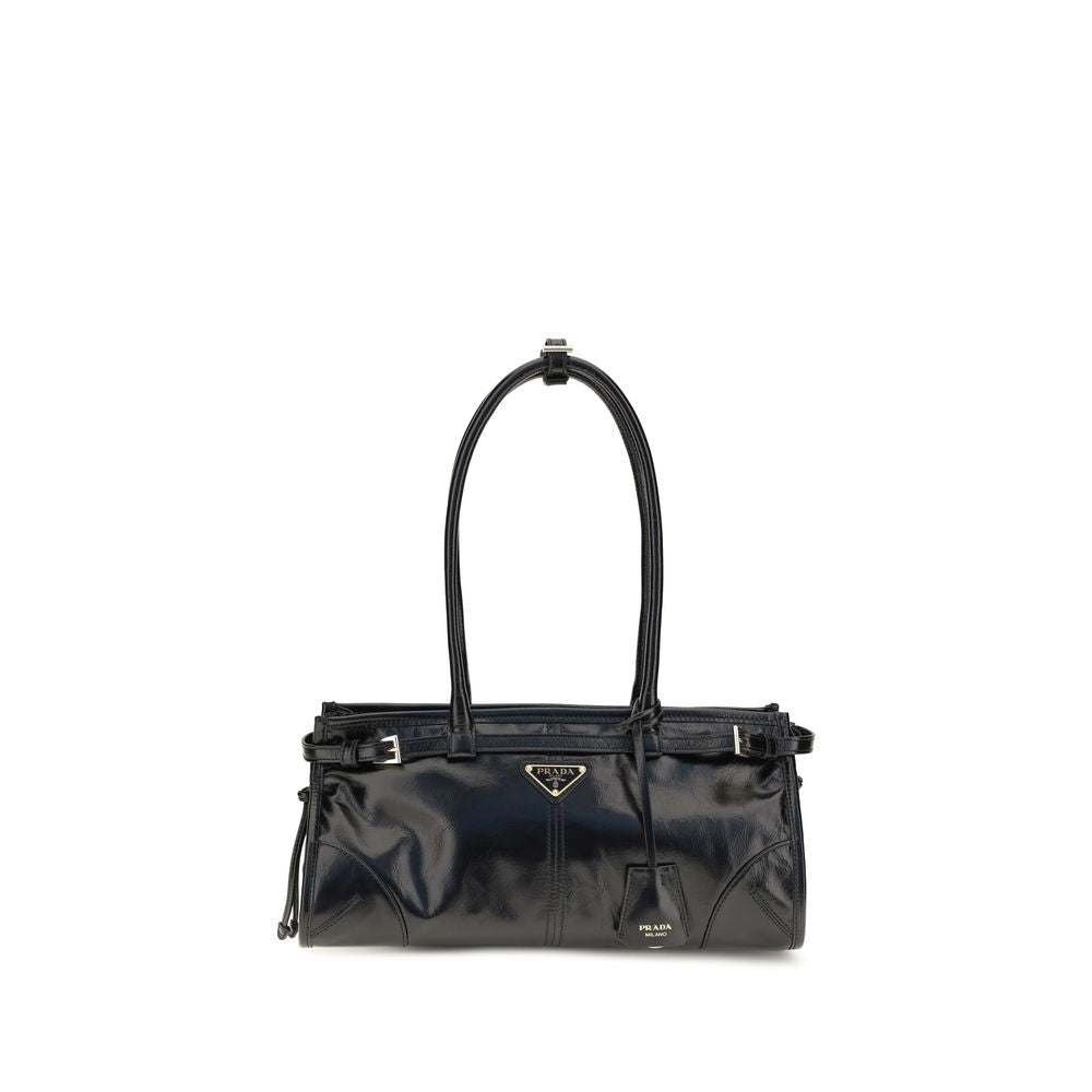 Prada Black Calf Leather Handbag