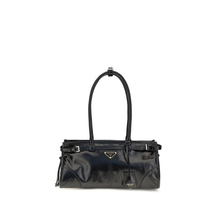 Prada Black Calf Leather Handbag