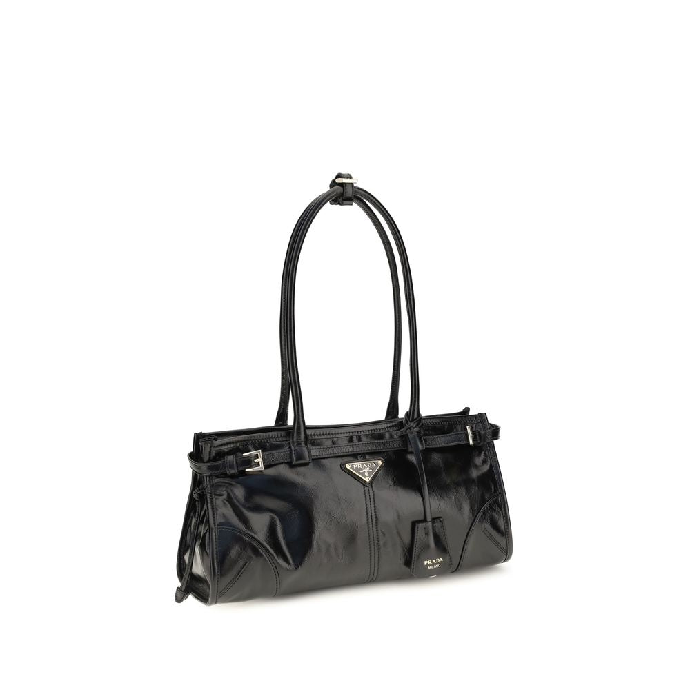 Prada Black Calf Leather Handbag