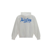 Balenciaga White Cotton Sweatshirt