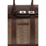 Brunello Cucinelli Brown Calf Leather Luggage And Travel