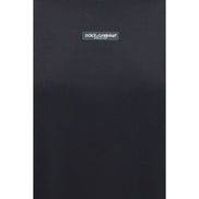 Dolce & Gabbana Black Cotton T-Shirt