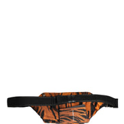 Dolce & Gabbana Brown Tiger Print Nylon Fanny Waist Pack Bag