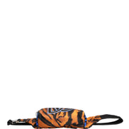 Dolce & Gabbana Brown Tiger Print Nylon Fanny Waist Pack Bag