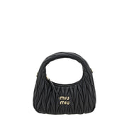 Miu Miu Black Calf Leather Handbag