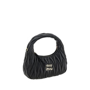Miu Miu Black Calf Leather Handbag