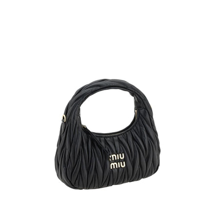 Miu Miu Black Calf Leather Handbag