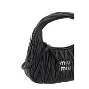 Miu Miu Black Calf Leather Handbag