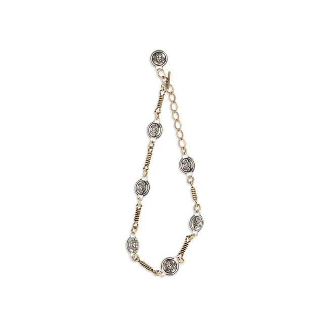 Versace Silver Brass Necklace