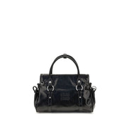 Miu Miu Black Calf Leather Handbag