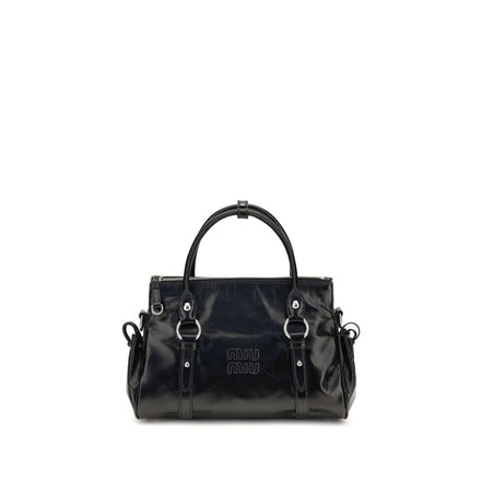 Miu Miu Black Calf Leather Handbag