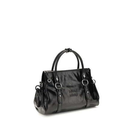 Miu Miu Black Calf Leather Handbag