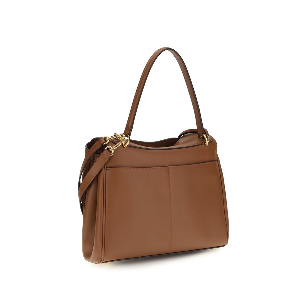 Balenciaga Brown Calf Leather Shoulder Bag