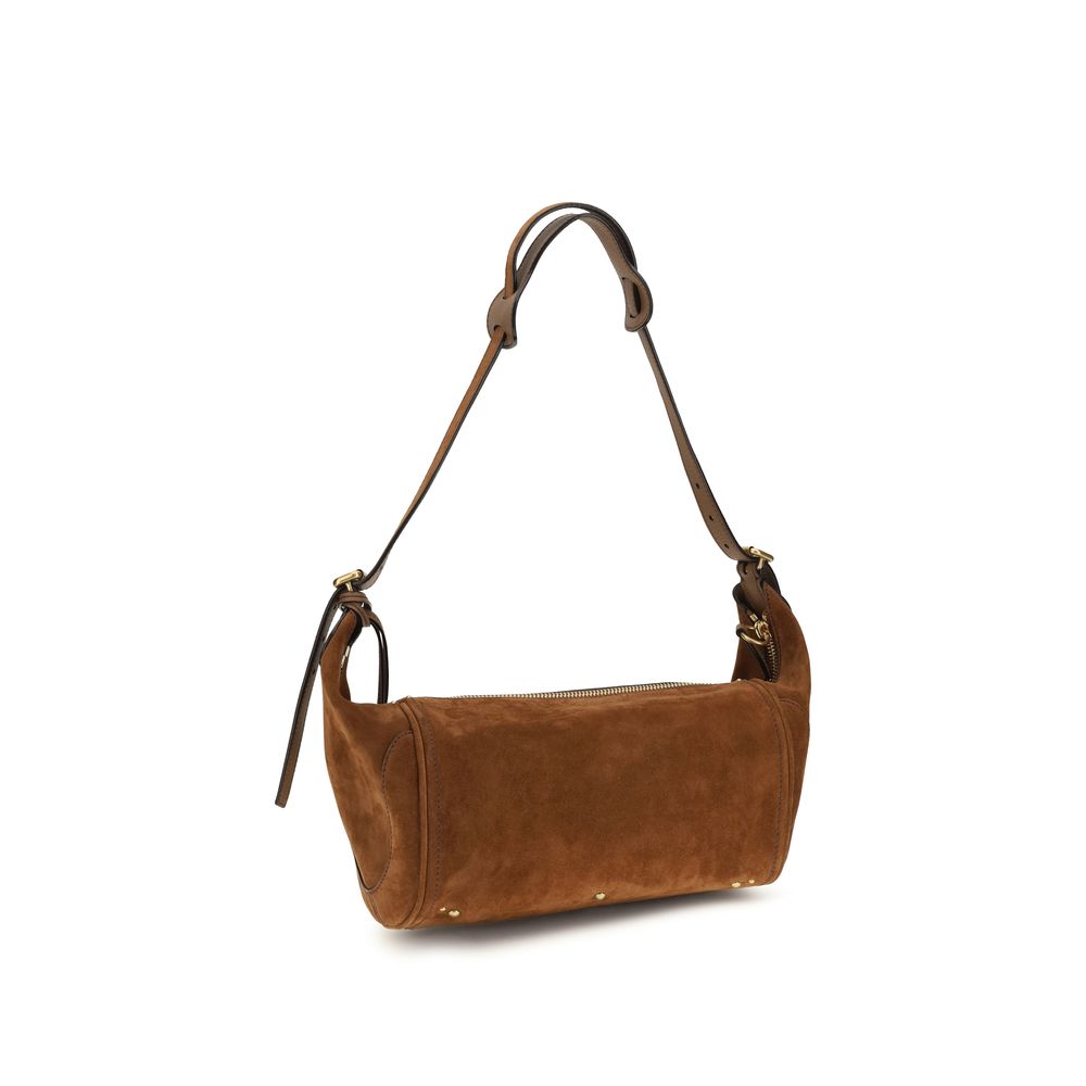 Chloé Brown Calf Leather Shoulder Bag