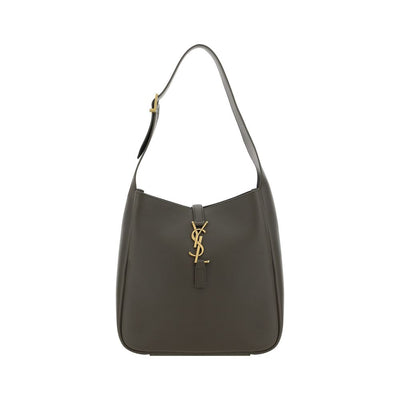 Saint Laurent Bicolor Calf Leather Shoulder Bag
