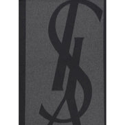 Saint Laurent Gray Silk Scarf