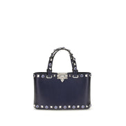 Valentino Garavani Black Calf Leather Handbag