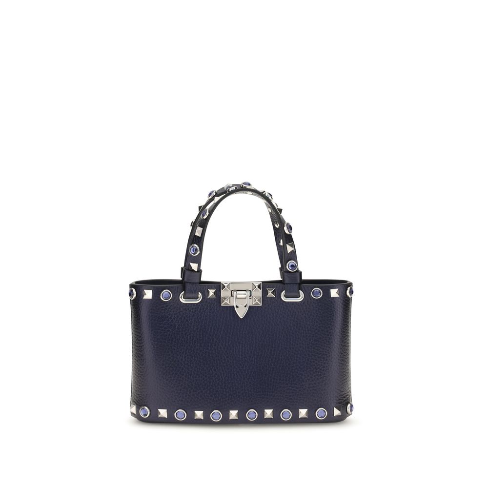 Valentino Garavani Black Calf Leather Handbag