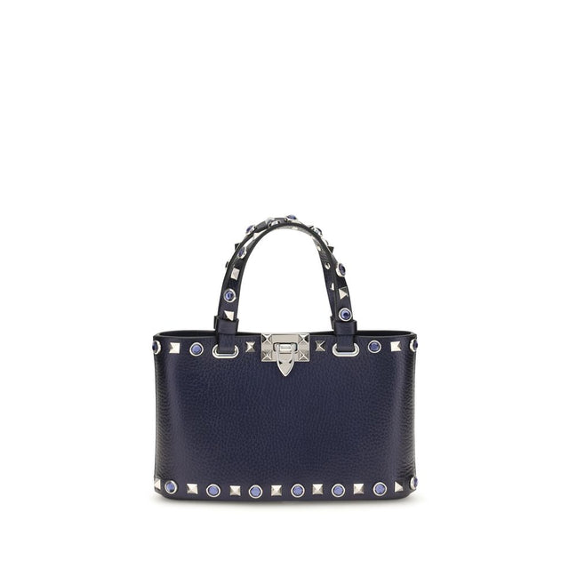 Valentino Garavani Black Calf Leather Handbag