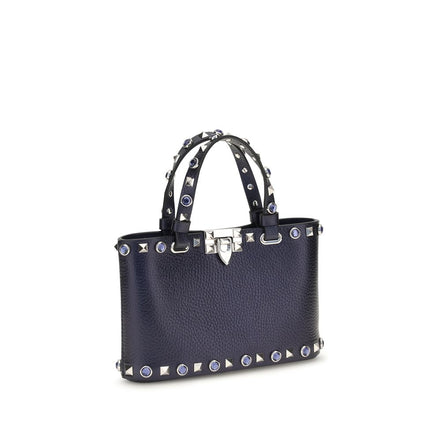 Valentino Garavani Black Calf Leather Handbag
