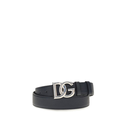Dolce & Gabbana Black Leather Regular Belt