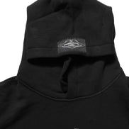 Dolce & Gabbana Black Cotton Milano1984 Print Hoodie
