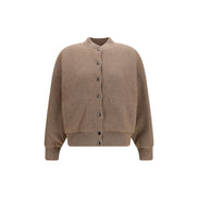 Brunello Cucinelli Beige Cashmere Bomber