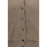 Brunello Cucinelli Beige Cashmere Bomber