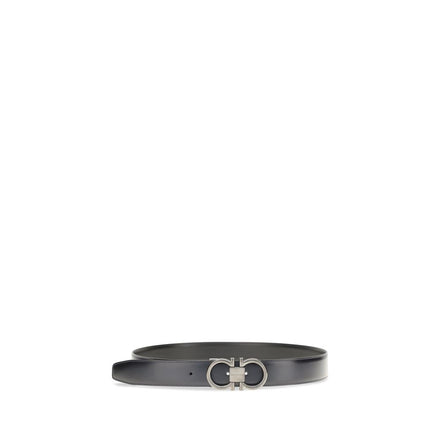 Ferragamo Blue Leather Regular Belt