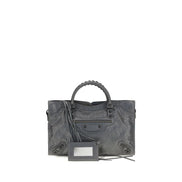 Balenciaga Gray Lambskin Shoulder Bag