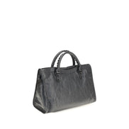 Balenciaga Gray Lambskin Shoulder Bag