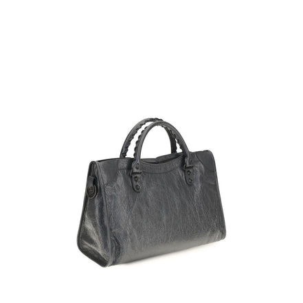 Balenciaga Gray Lambskin Shoulder Bag