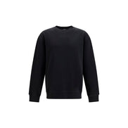 Balmain Black Cotton Sweatshirt