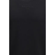 Balmain Black Cotton Sweatshirt