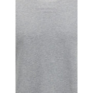 Balmain Gray Cotton Sweatshirt